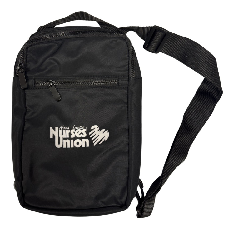 Black Sling Backpack