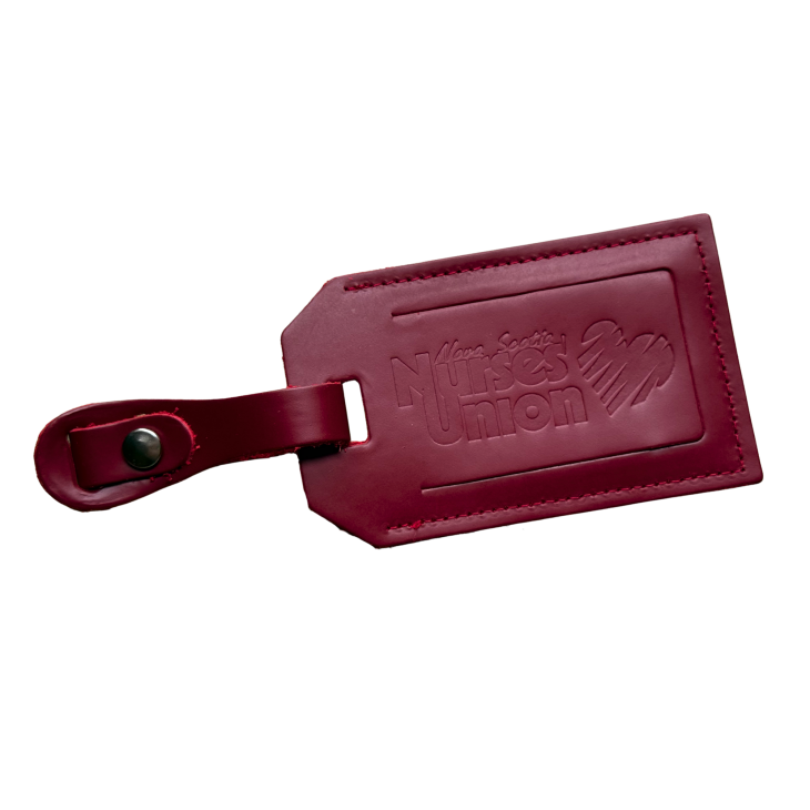 Leather Luggage Tag - 