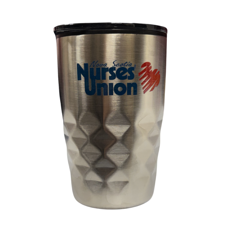 Small Silver Travel Mug