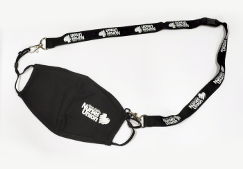Mask and lanyard